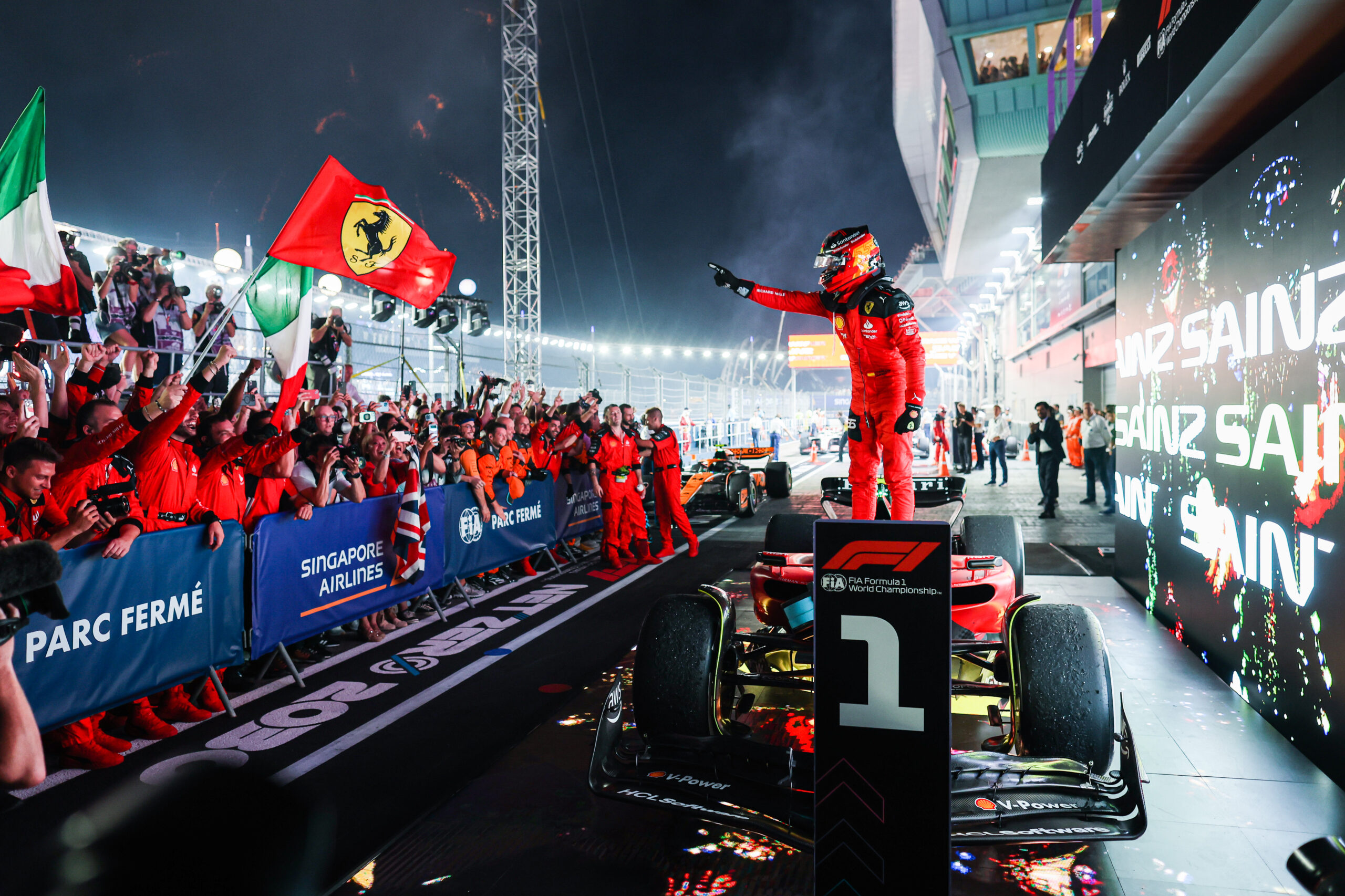Singapore Grand Prix: Carlos Sainz took victory